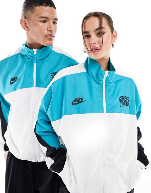 Nike Basketball Starting Five Dri-Fit unisex jacket in white | ASOS