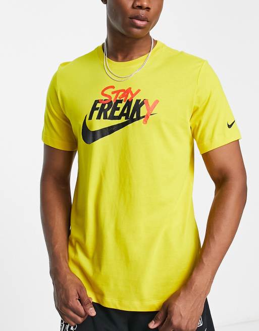 Nike blue outlet and yellow shirt