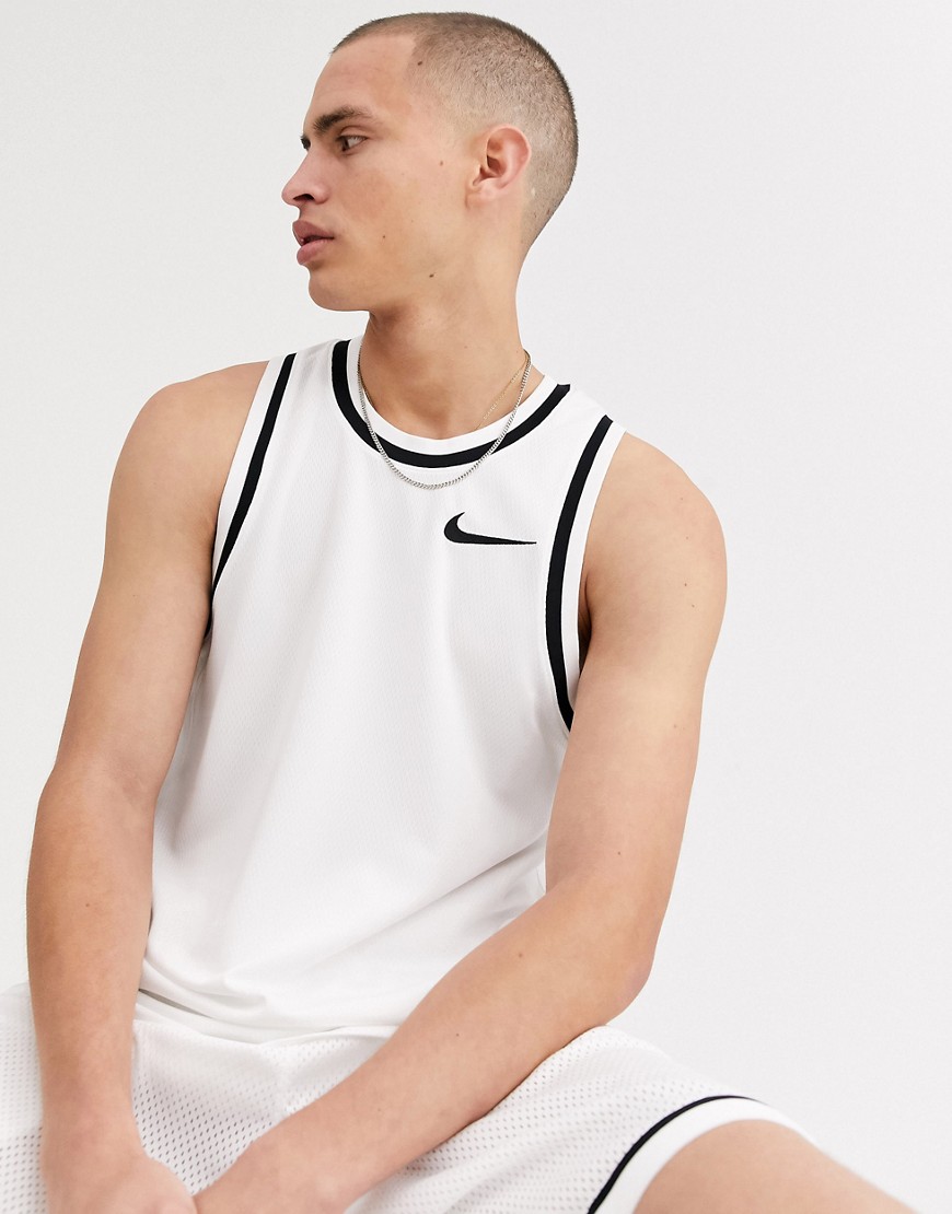 Nike - Basketball - Swingman hemdje in wit