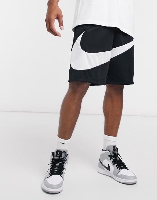 Nike Basketball Swoosh Logo Shorts in Grey for Men