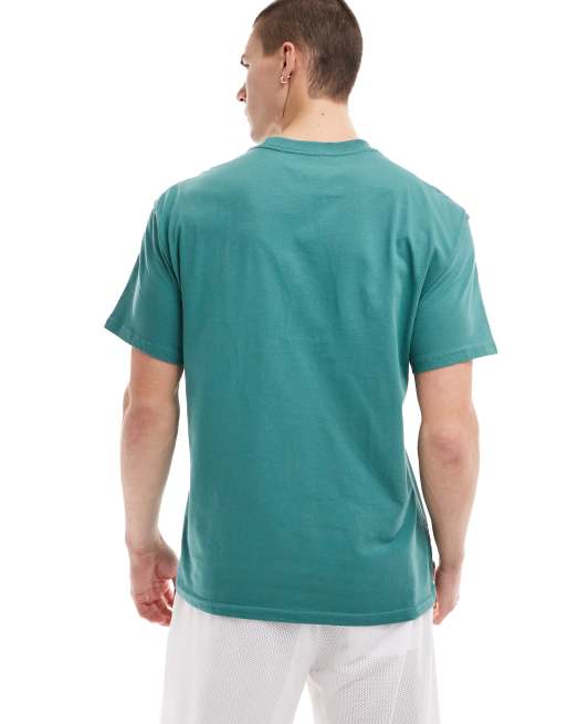 Nike Basketball Swoosh T-shirt in dark green | ASOS