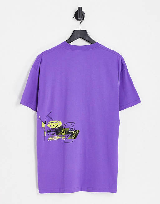 Nike Basketball T-shirt in wild violet | ASOS