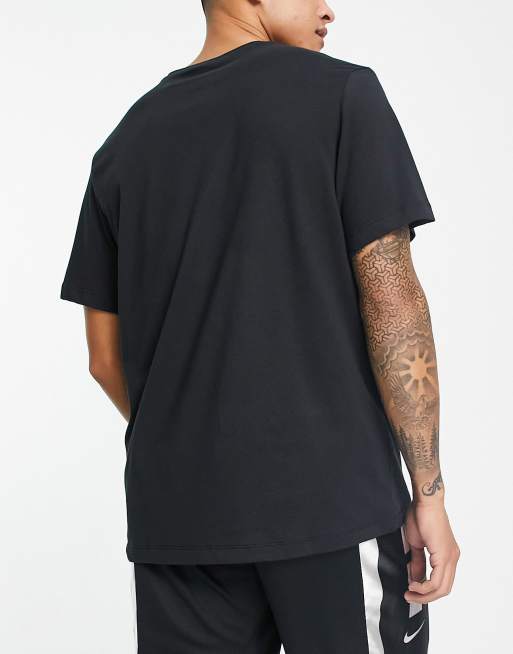 Nike Basketball - T-shirt nera con stampa "Just Do It", 2 di 4