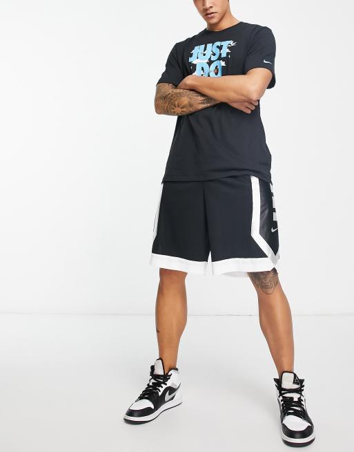 Nike Basketball - T-shirt nera con stampa "Just Do It", 4 di 4