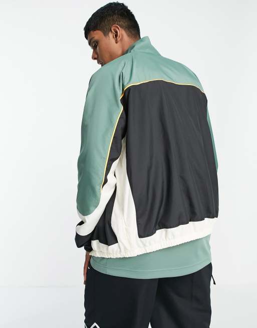 Nike throwback hot sale windbreaker