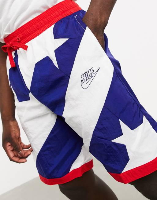 Nike throwback hot sale stars shorts