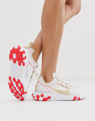 nike react element 55 beige
