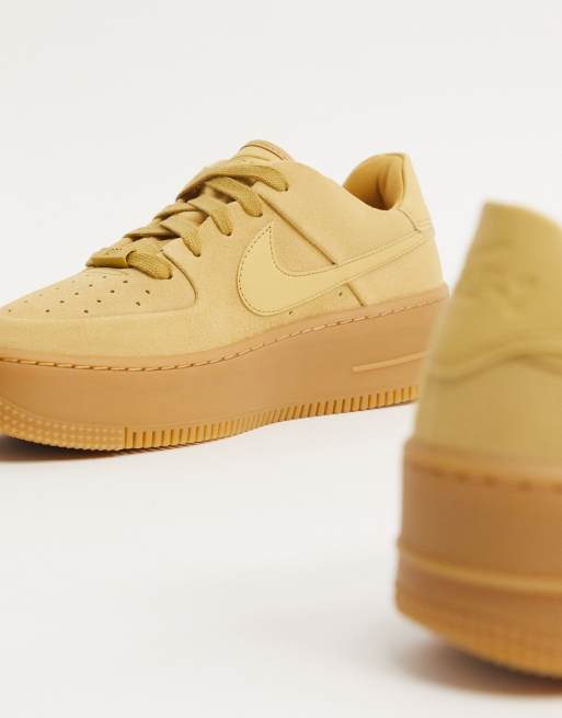 Nike air force 1 sage low gum outlet sole