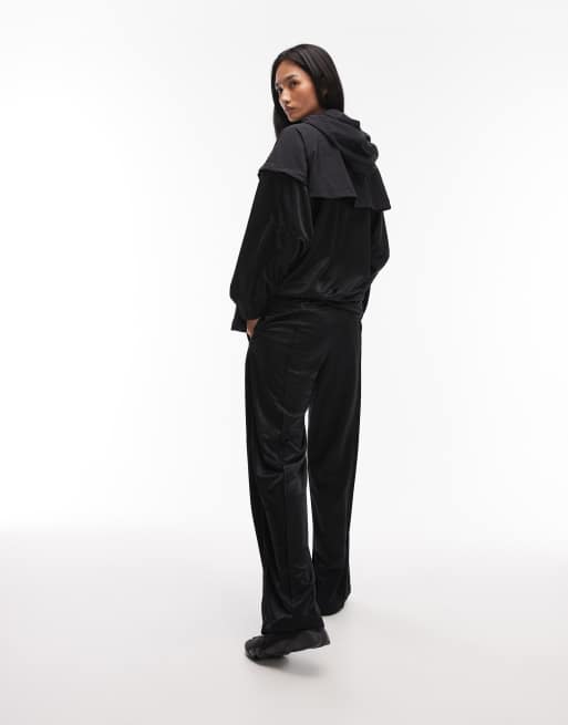 Nike belted pintuck pants in black | ASOS