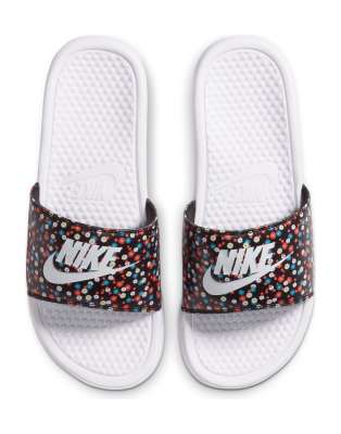 nike benassi jdi slide floral