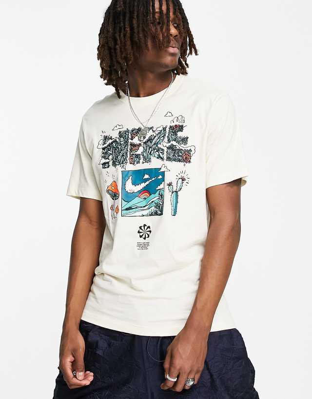 Nike Biosphere t-shirt in sail