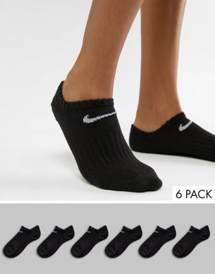 black nike trainer socks