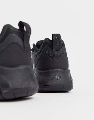 nike black air max 200 trainers