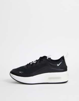 nike air max dia trainers in black