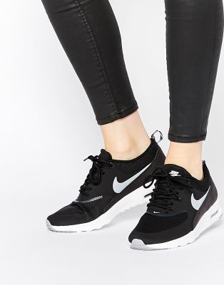 nike thea black womens