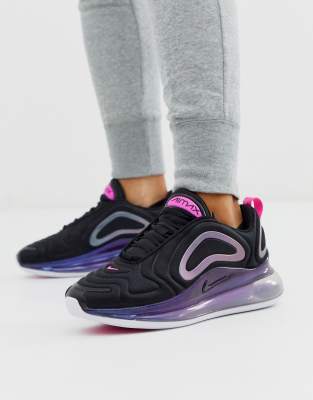 nike 720 black and purple