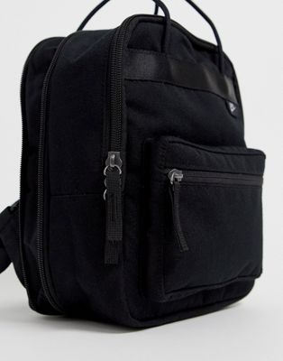 nike black boxy mini backpack size