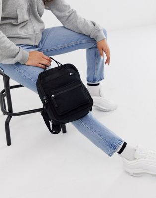 mini nike backpack black