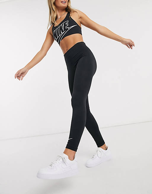 Nike Womens Club Leggings - Black