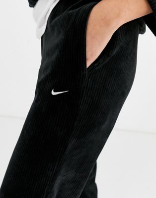 Nike black cord loose fit joggers | ASOS