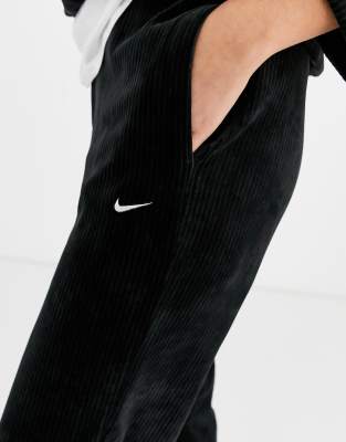 nike burgundy cord loose fit joggers