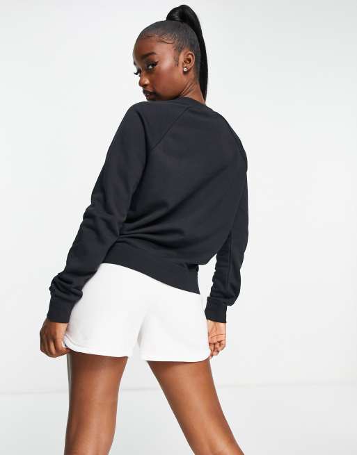 Nike Black Essentials Crew Neck Sweatshirt ASOS