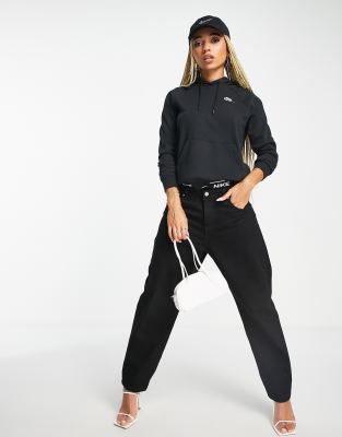 asos black hoodie womens