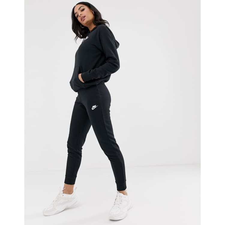 Nike black essentials slim sweatpants