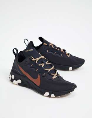 Nike black Glitter React Element 55 