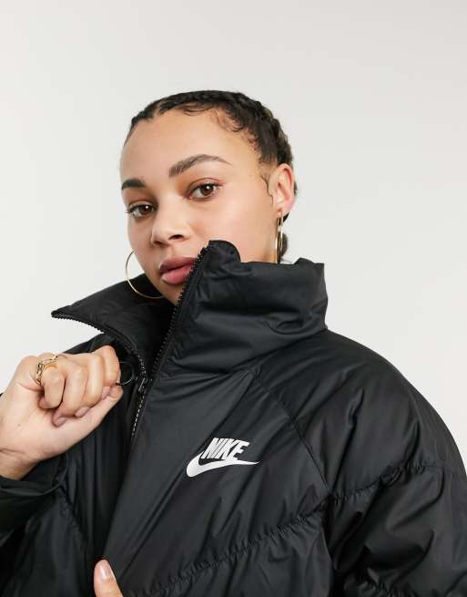 nike black windbreaker