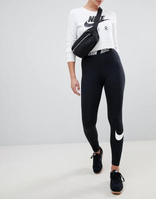 black high waisted nike leggings