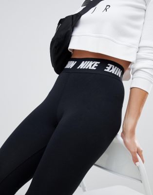 nike black high waisted leggings