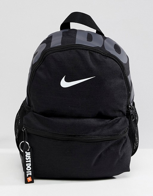 Nike Black Just Do It Logo Mini Backpack | ASOS