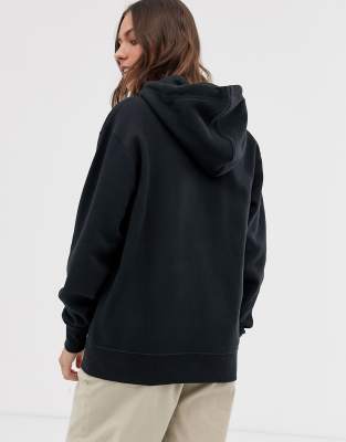 nike hoodie small swoosh in middle