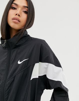 Nike Black Oversized Track Jacket | ASOS