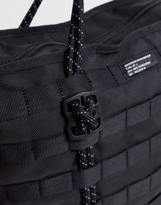 nike black structured premium tote bag