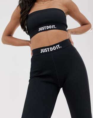 nike just do it high waist leggings