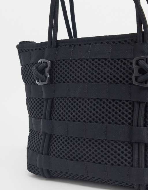 Premium Structured Tote Bag, Black