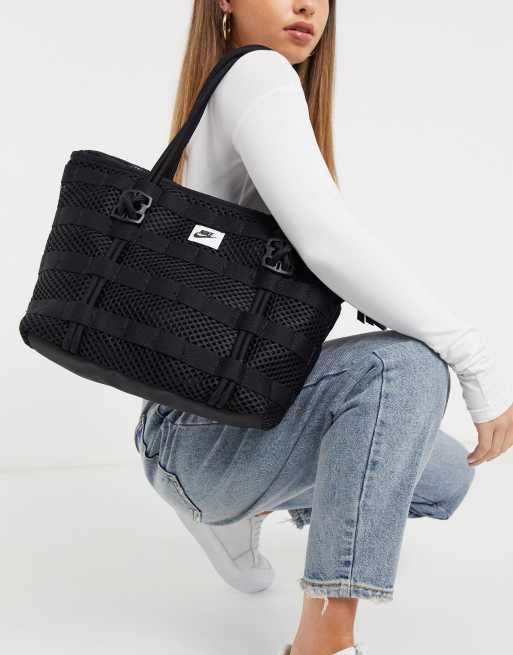 Nike Black Structured Premium Tote Bag