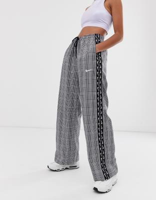 nike checkered pants