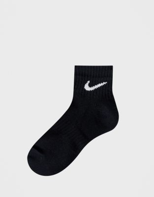 black nike socks long