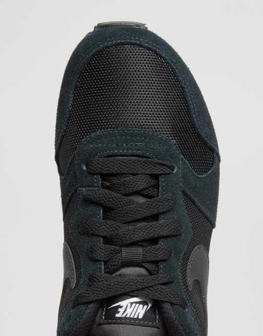 Nike Black White Md Runner Trainers Asos