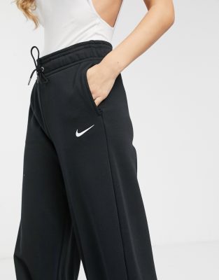 nike wide leg track pants