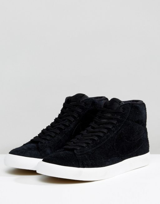 Nike blazer on sale nere alte pelle