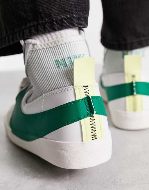nike blazer green mid