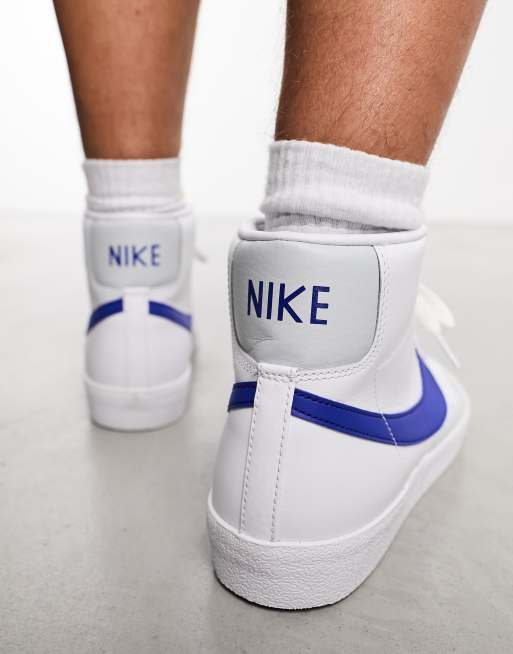 Nike Leg Sleeves - Royal Blue/White