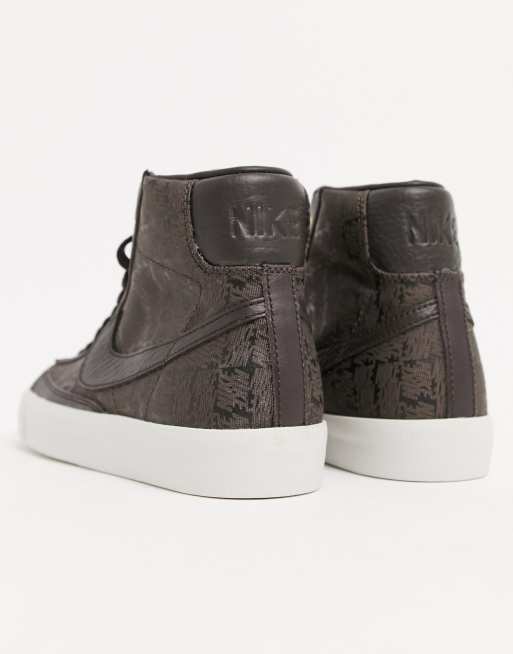 Nike blazer store alte marrone