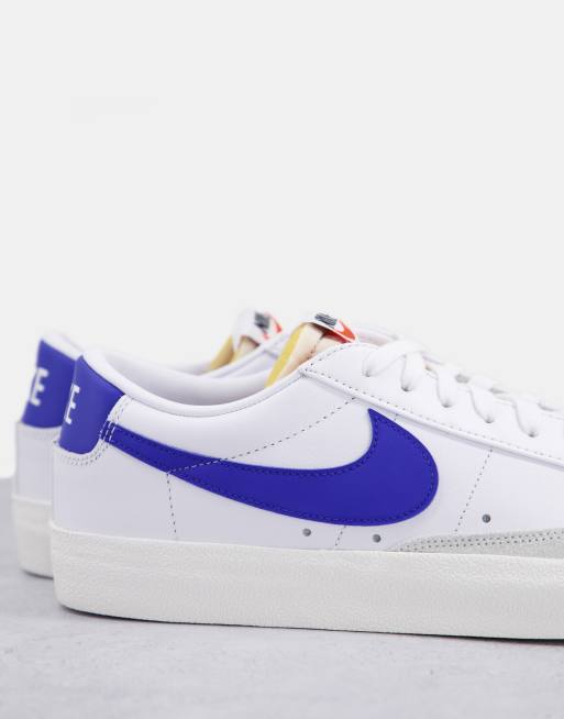 Nike blazer blu sale basse