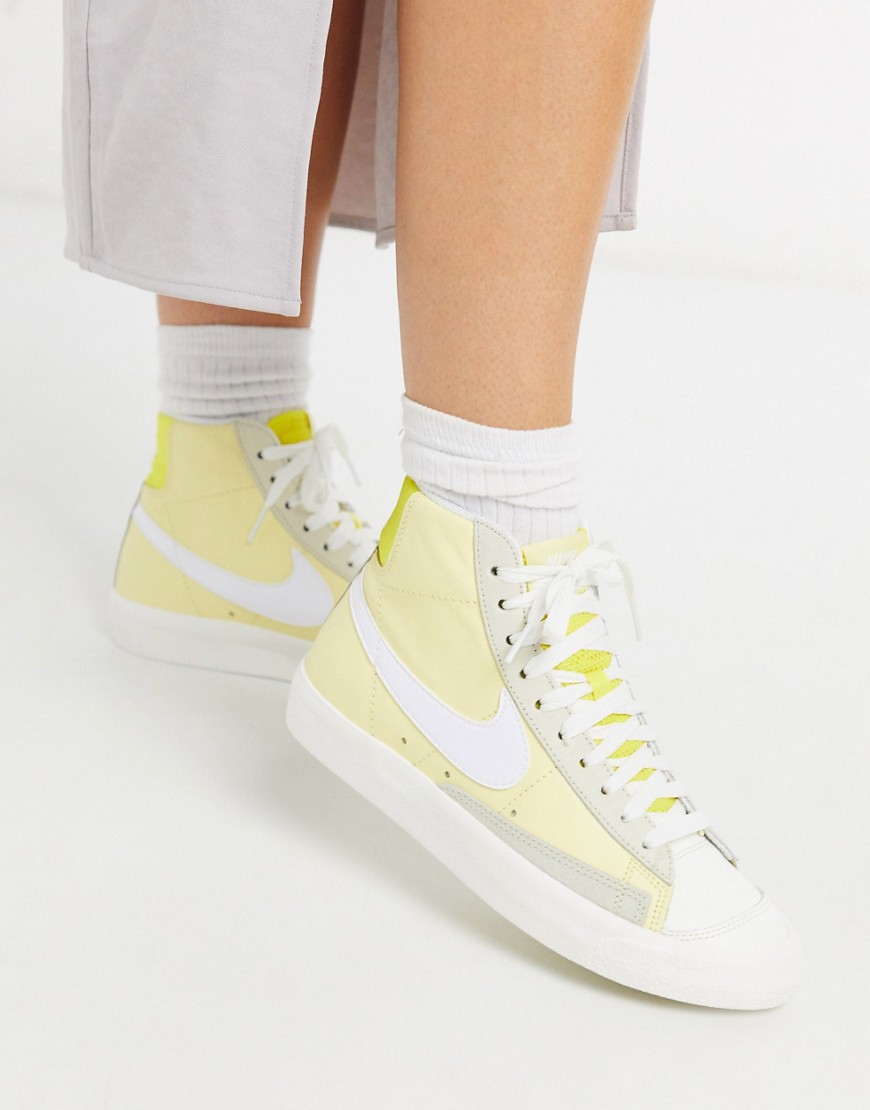 Nike - Blazer 77 - Sneakers gialle-Giallo