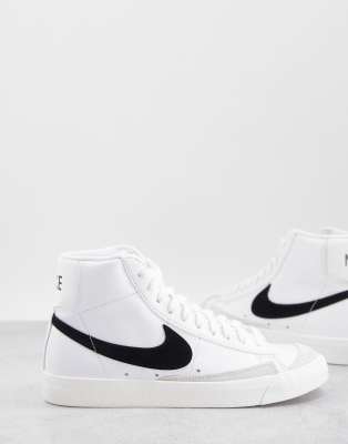 nike blazer bianche e nere